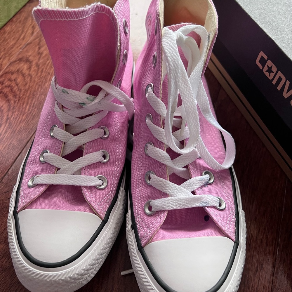Converse Classic Pink Canvas Sneakers